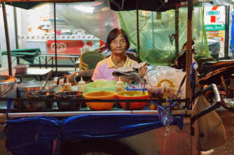Nachtmarkt Bangkok