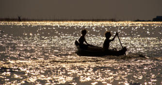 Siem Reap - Fischerkinder